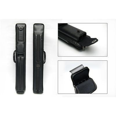 COFFRE RIGIDE COMBO NOIR AVEC RESSORT 2M / 4F