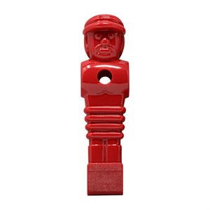 JOUEUR DE SOCCER ROUGE TROU 16MM 5 / 8''
