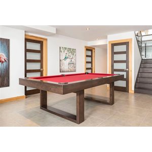 Table de billard Bridge Merisier